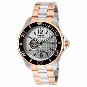 Invicta Pro Diver Automatic Silver Dial Two-tone Men's Watch 15596