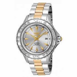 Invicta Pro Diver Automatic Silver Dial Two-tone Men's Watch 17583