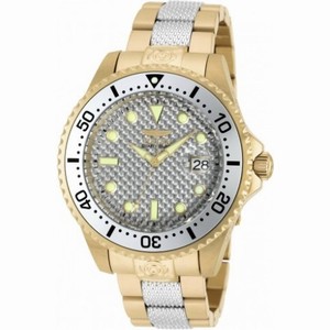 Invicta Pro Diver Automatic Silver Dial Two-tone Men's Watch 20117