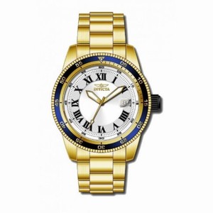 Invicta Pro Diver Automatic White Dial Gold Ion-plated Men's Watch 13993