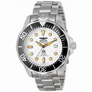 Invicta Pro Diver Automatic White Dial Stainless Steel Men's Watch 10640