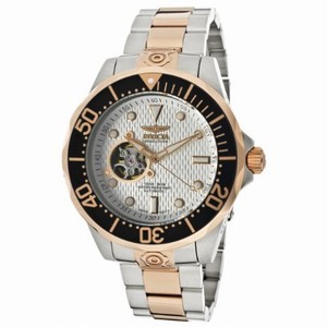 Invicta Pro Diver Automatic White Dial Two-tone Stainless Steel Men's Watch 13707