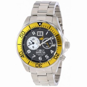 Invicta Pro Diver Black Carbon Fiber Dial Stainless Steel Men's Watch 14441