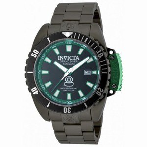 Invicta Pro Diver Automatic Black Dial Gunmetal Ion-plated Men's Watch 19871
