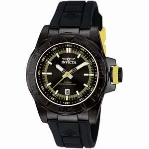 Invicta Pro Diver Black Dial Black  Polyurethane Men's Watch 12165