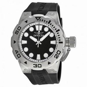 Invicta Pro Diver Black Dial Black Rubber Men's Watch 16132