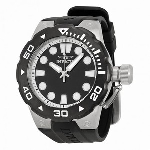 Invicta Pro Diver Black Dial Black Rubber Men's Watch 16134