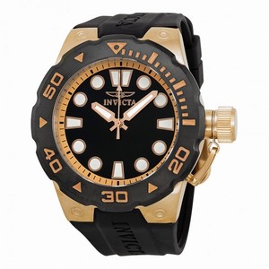 Invicta Pro Diver Black Dial Black Rubber Men's Watch 16136
