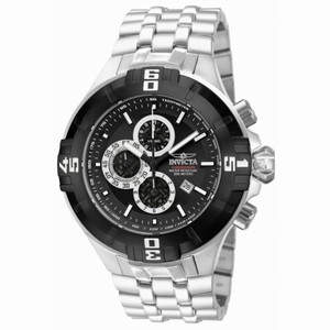 Invicta Pro Diver Black Dial Chronograph Stainless Steel Men's Watch 12364