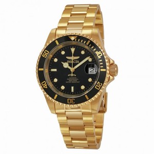Invicta Pro Diver Black Dial Gold-plated Men's Watch 8929C