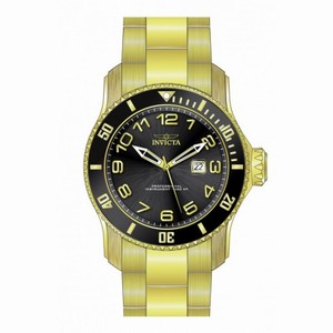 Invicta Pro Diver Black Dial Gold-plated Men's Watch 15346