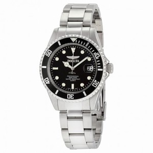 Invicta Pro Diver Black Dial Men's Stainless Steel Watch 8932OB