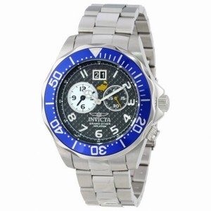 Invicta Pro Diver Black Dial Stainless Steel Men's Watch 14442