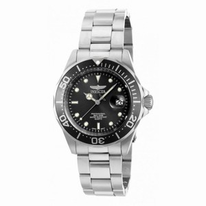 Invicta Pro Diver Black Dial Stainless Steel Men's Watch 14969