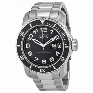 Invicta Pro Diver Black Dial Stainless Steel Men's Watch 15072