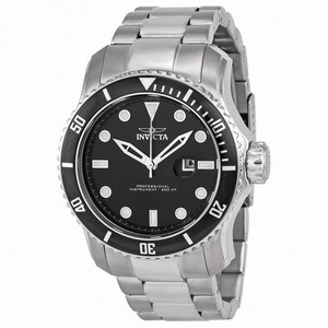 Invicta Pro Diver Black Dial Stainless Steel Men's Watch 15075