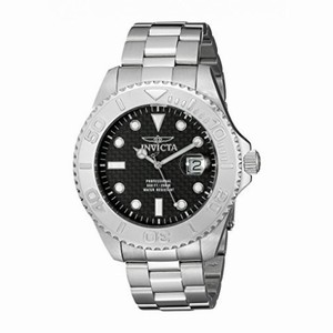 Invicta Pro Diver Black Dial Stainless Steel Men's Watch 15173