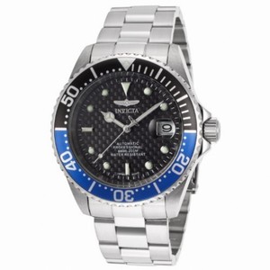 Invicta Pro Diver Black Dial Stainless Steel Men's Watch 15584