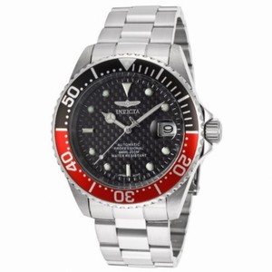 Invicta Pro Diver Black Dial Stainless Steel Men's Watch 15585