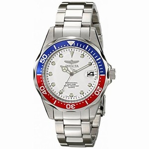 Invicta Pro Diver Black Dial Stainless Steel Men's Watch 17047