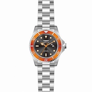 Invicta Pro Diver Black Dial Stainless Steel Men's Watch 22022