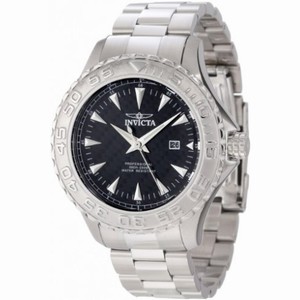 Invicta Pro Diver Black Dial Stainless Steel Quartz Men's Watch 12554
