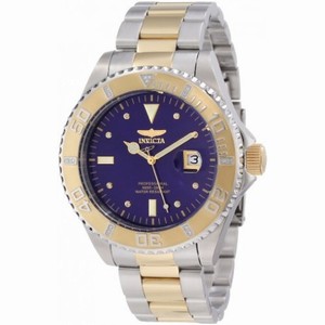 Invicta Pro Diver Blue Dial Two-tone Gold-tone Stainless Steel Men's Watch 12818