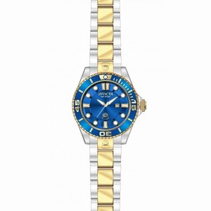 Invicta Pro Diver Blue Dial Two-tone Ladies Watch 19816