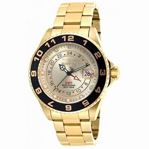 Invicta Pro Diver Champagne Dial Gold-plated Men's Watch 18244