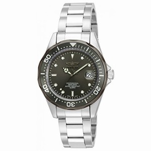 Invicta Pro Diver Charcoal Grey Dial Stainless Steel Men's Watch 12812