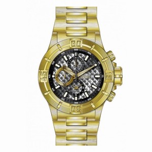 Invicta Pro Diver Chronograph Antique Silver Silver 18kt Gold Ion-plated Men's Watch 15549