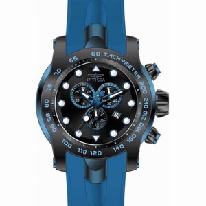 Invicta Pro Diver Chronograph Black Dial Blue Silicone Men's Watch 17810