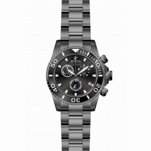 Invicta Pro Diver Chronograph Black Dial Gunmetal PVD Stainless Steel Men's Watch 12109