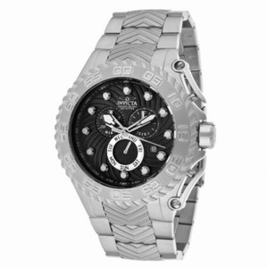 Invicta Pro Diver Chronograph Black Dial Stainless Steel Men's Watch 12931