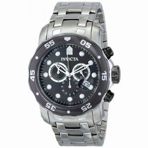 Invicta Pro Diver Chronograph Black Dial Stainless Steel Men's Watch 17083