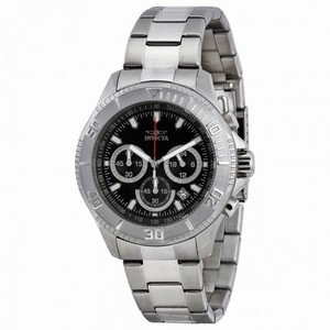 Invicta Pro Diver Chronograph Black Dial Stainless Steel Men's Watch 17359