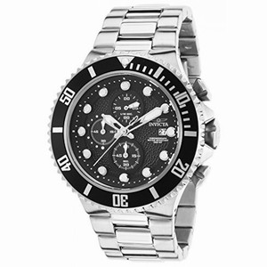 Invicta Pro Diver Chronograph Black Dial Stainless Steel Men's Watch 18906