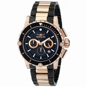 Invicta Pro Diver Chronograph Black Dial Two-tone Men's Watch 15403