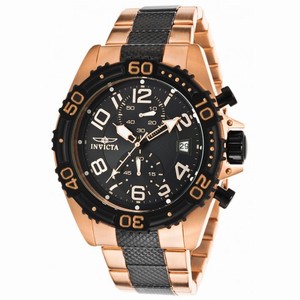 Invicta Pro Diver Chronograph Black Dial Two-tone Men's Watch 15423