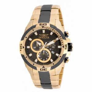 Invicta Pro Diver Chronograph Black Dial Two-tone Men's Watch 16066