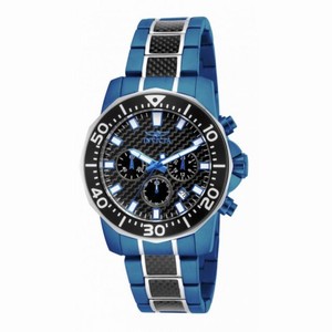 Invicta Pro Diver Chronograph Black Dial Two-tone Men's Watch 17256
