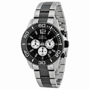 Invicta Pro Diver Chronograph Black Dial Two-tone Men's Watch 17401