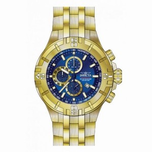Invicta Pro Diver Chronograph Blue Dial Gold Ion-plated Men's Watch 15547