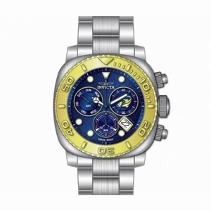 Invicta Pro Diver Chronograph Blue Dial Gold-tone Men's Watch 14647
