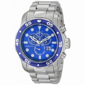 Invicta Pro Diver Chronograph Blue Dial Stainless Steel Men's Watch 15082