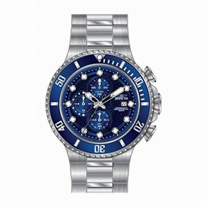Invicta Pro Diver Chronograph Blue Dial Stainless Steel Men's Watch 18907