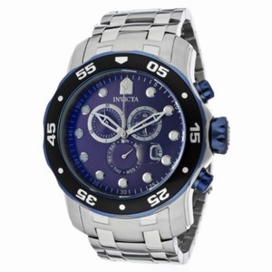 Invicta Pro Diver Chronograph Blue Dial Stainless Steel Men's Watch 80044