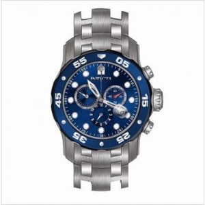 Invicta Pro Diver Chronograph Blue Dial Stainless Steel Men's Watch 80057