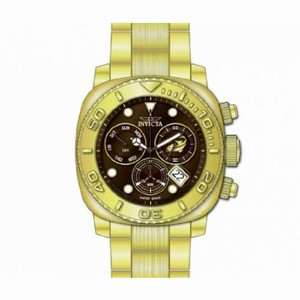 Invicta Pro Diver Chronograph Brown Dial Gold-tone Men's Watch 14651
