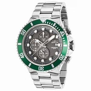 Invicta Pro Diver Chronograph Gunmetal Dial Stainless Steel Men's Watch 18908